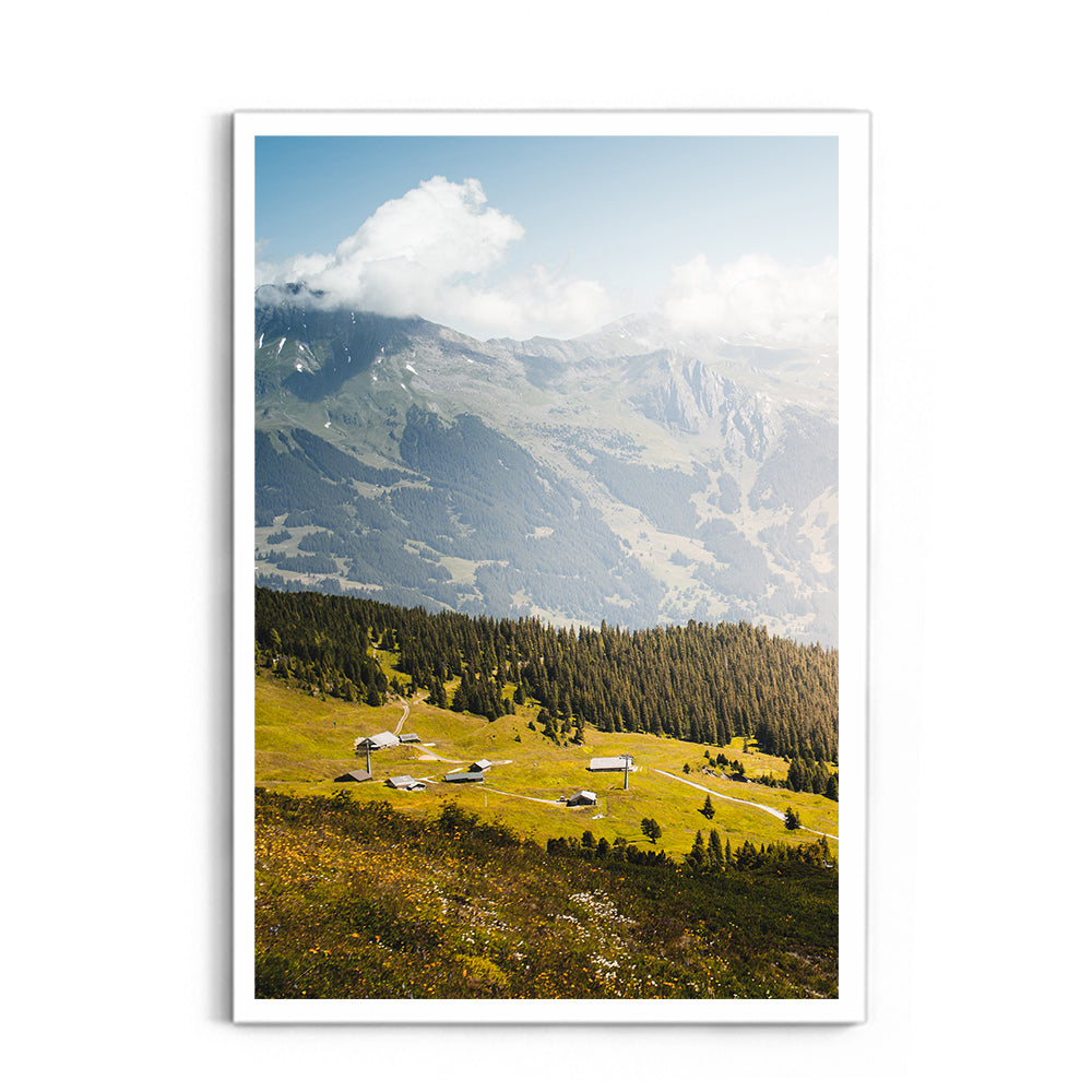 Views from the Lauterbrunnen Valley, Switzerland - Wall Photo Frame by Jeet Khagram