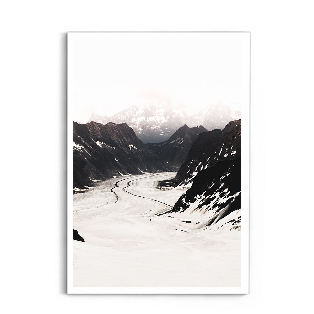 Great Aletsch Glacier, Switzerland - Wall Photo Frame by Jeet Khagram