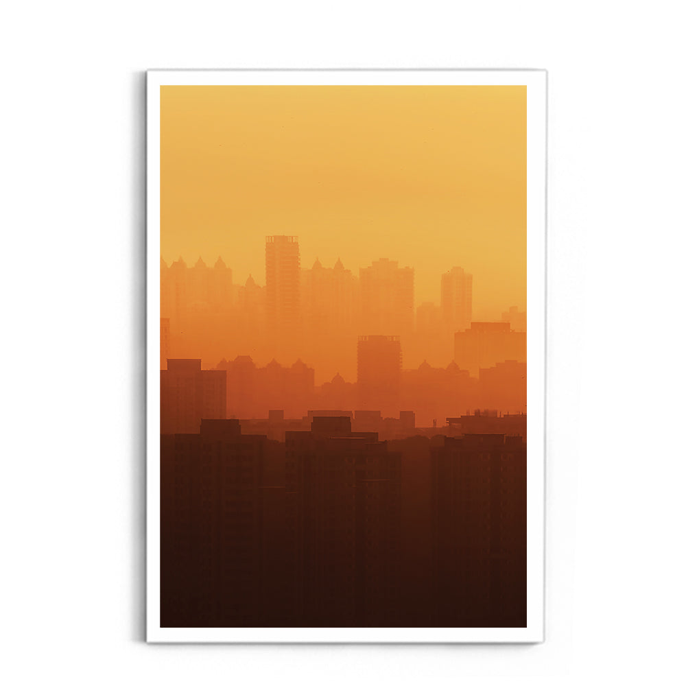 Mumbai in a Haze - Wall Photo Frame by Jeet Khagram