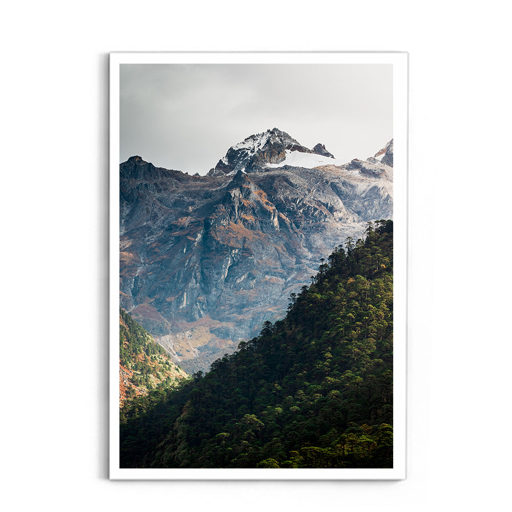 Himalayan Peaks Mountain Landscape - Wall Photo Frame by Jeet Khagram