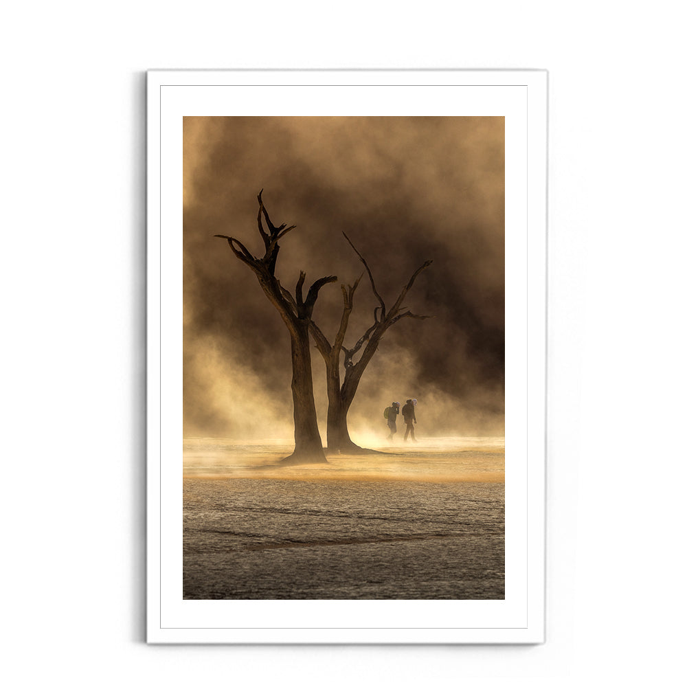 Namibia's Vast Deserts Deadvlei at Dawn - Wall Photo Frame by Jeet Khagram