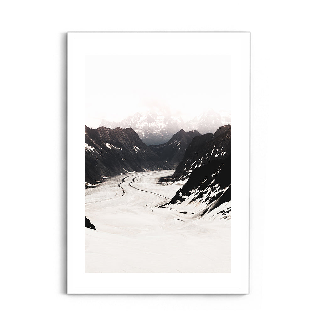 Great Aletsch Glacier, Switzerland - Wall Photo Frame by Jeet Khagram