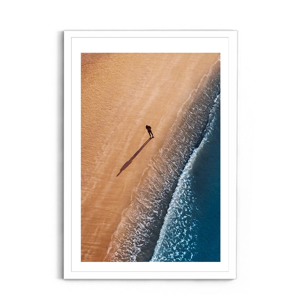 Rann of Kutch Abstract - Minimalist - Wall Photo Frame by Jeet Khagram