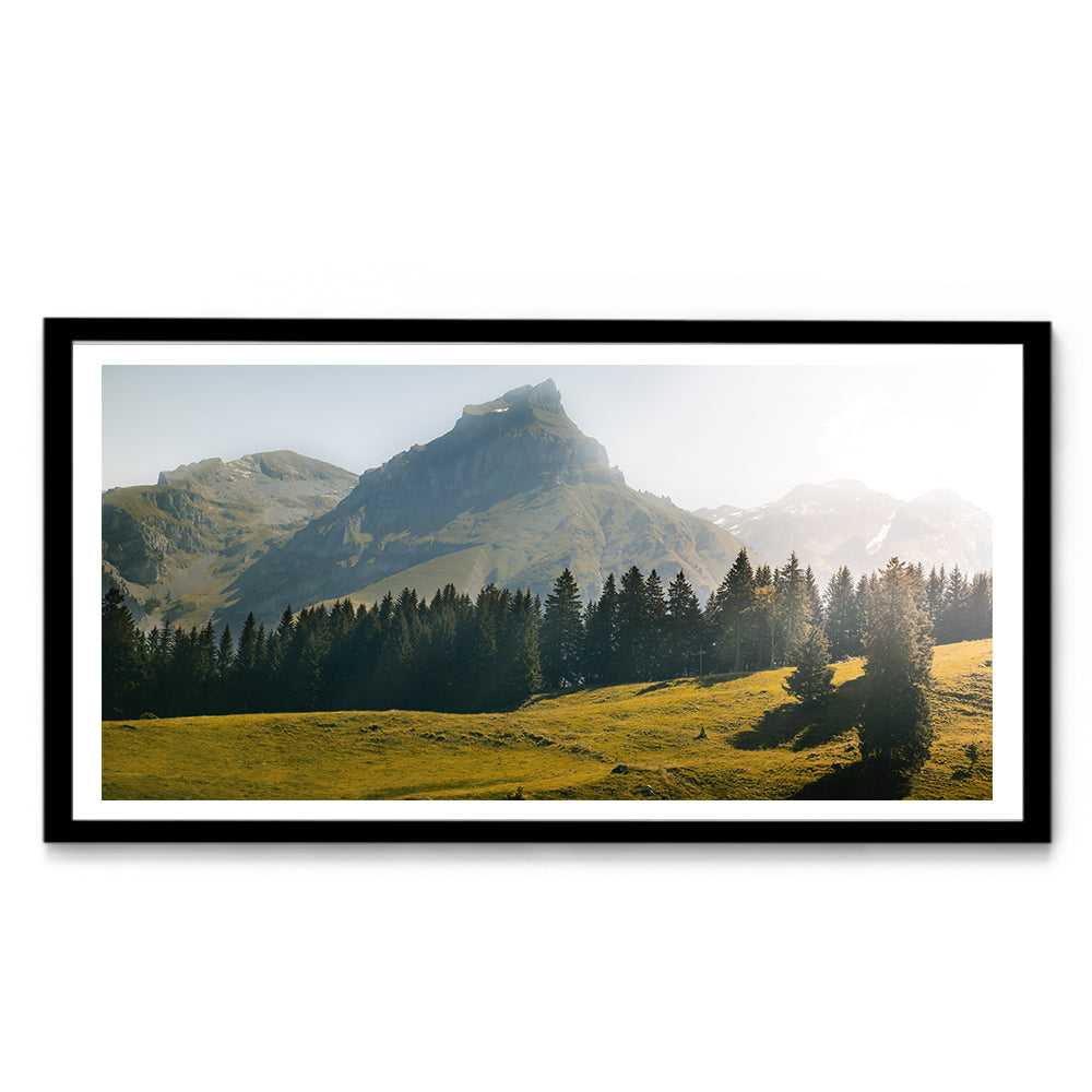 Summer at Kleine Scheidegg, Switzerland - Wall Photo Frame by Jeet Khagram
