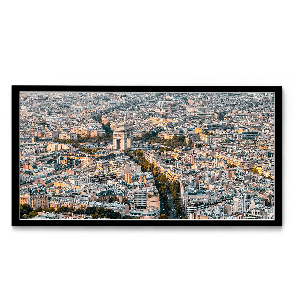 Arc de Triomphe Landscape, Paris - Wall Photo Frame by Jeet Khagram