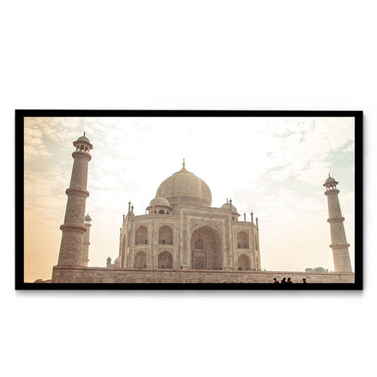 The Grandeur of the Taj Mahal at Sunset, Agra - Wall Photo Frame by Jeet Khagram