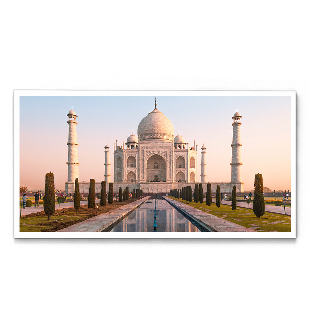 Reflections of the Taj Mahal, Agra - Wall Photo Frame by Jeet Khagram