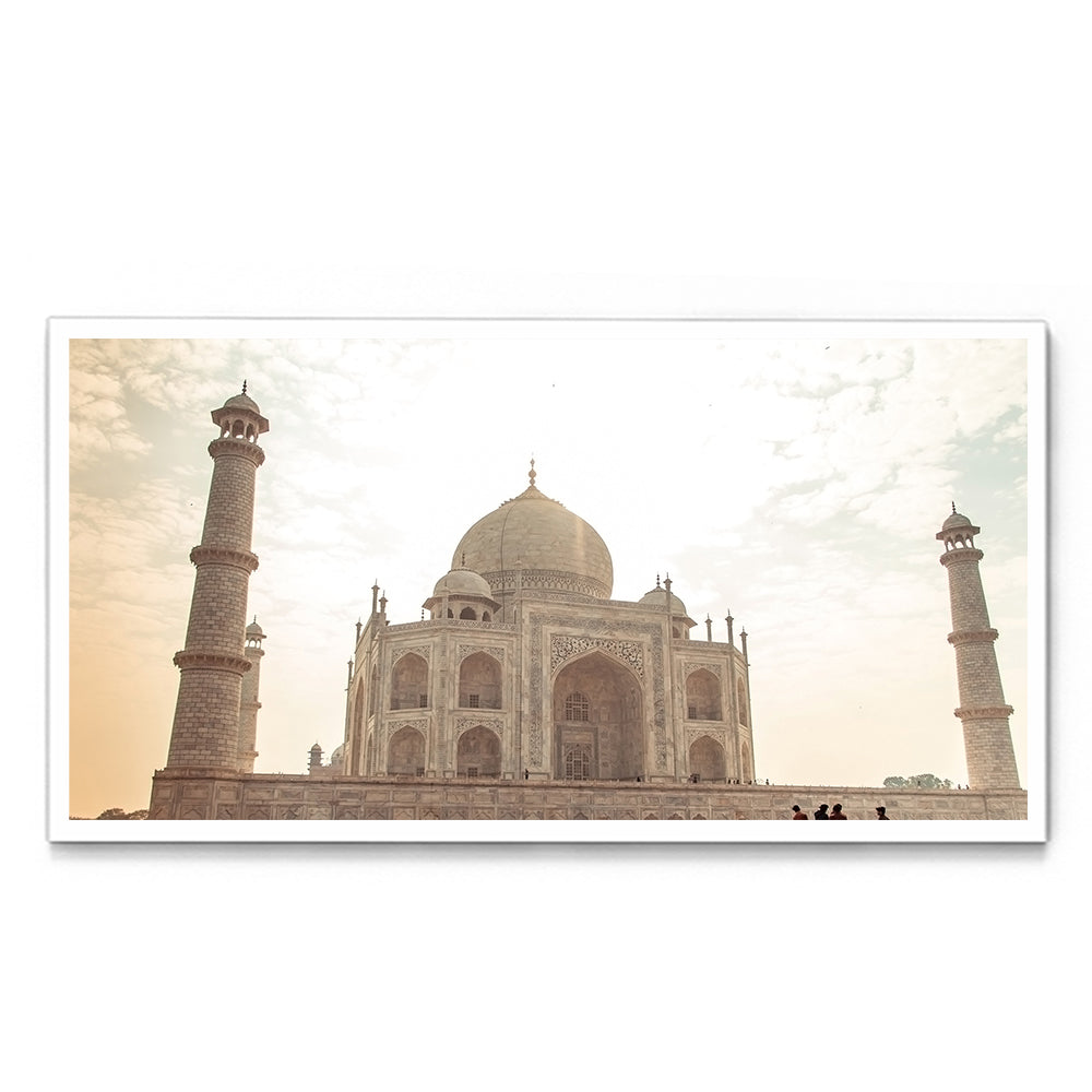 The Grandeur of the Taj Mahal at Sunset, Agra - Wall Photo Frame by Jeet Khagram