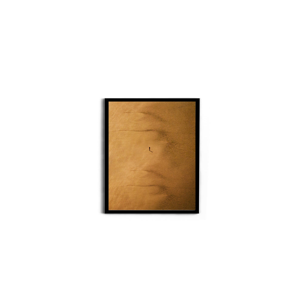 Rann of Kutch Abstract Minimalist, Gujarat - Wall Photo Frame by Jeet Khagram