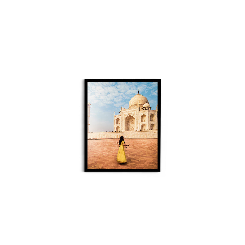 Embracing the Taj Mahal, Agra - Wall Photo Frame by Jeet Khagram