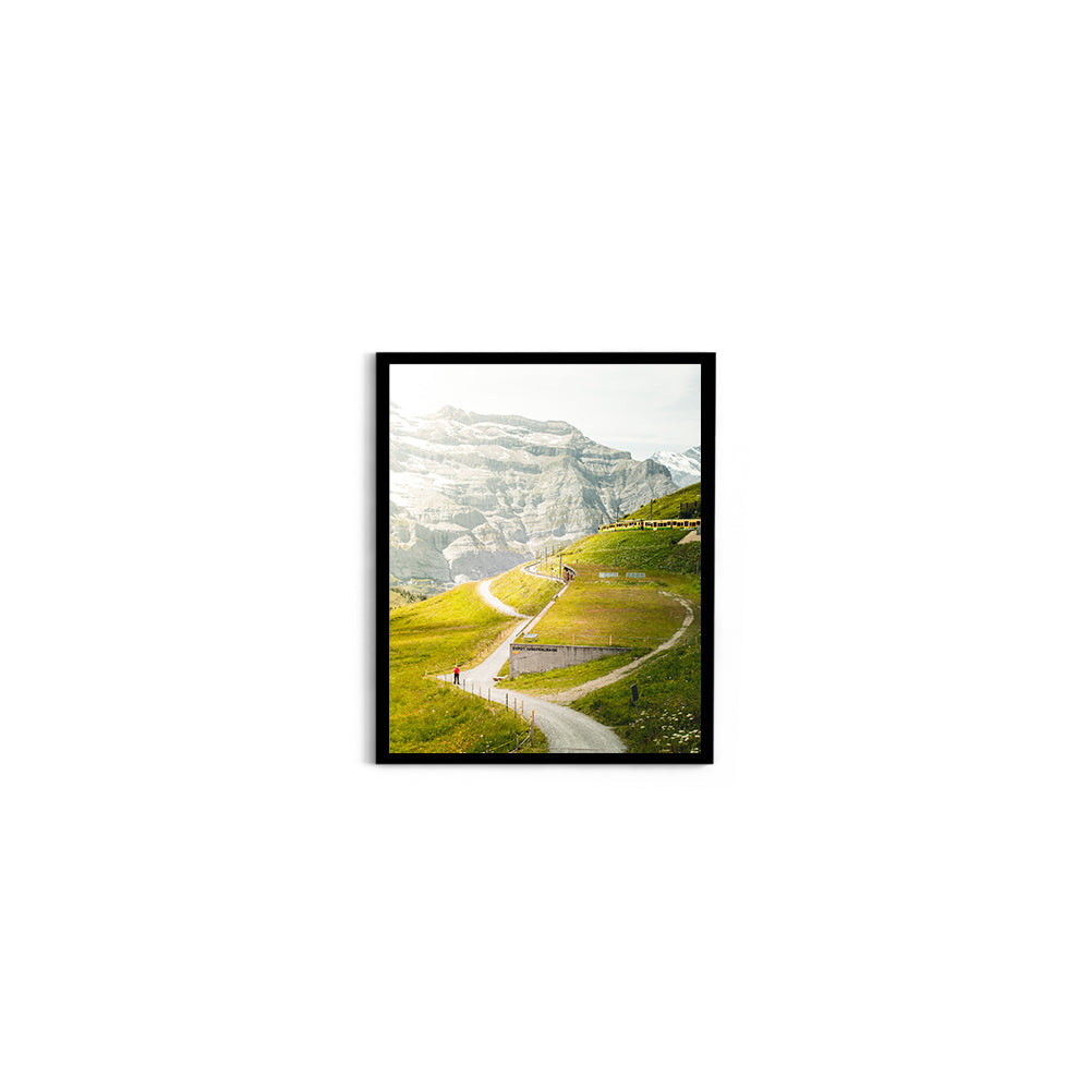 Scenic Views in Kleine Scheidegg, Switzerland - Wall Photo Frame by Jeet Khagram
