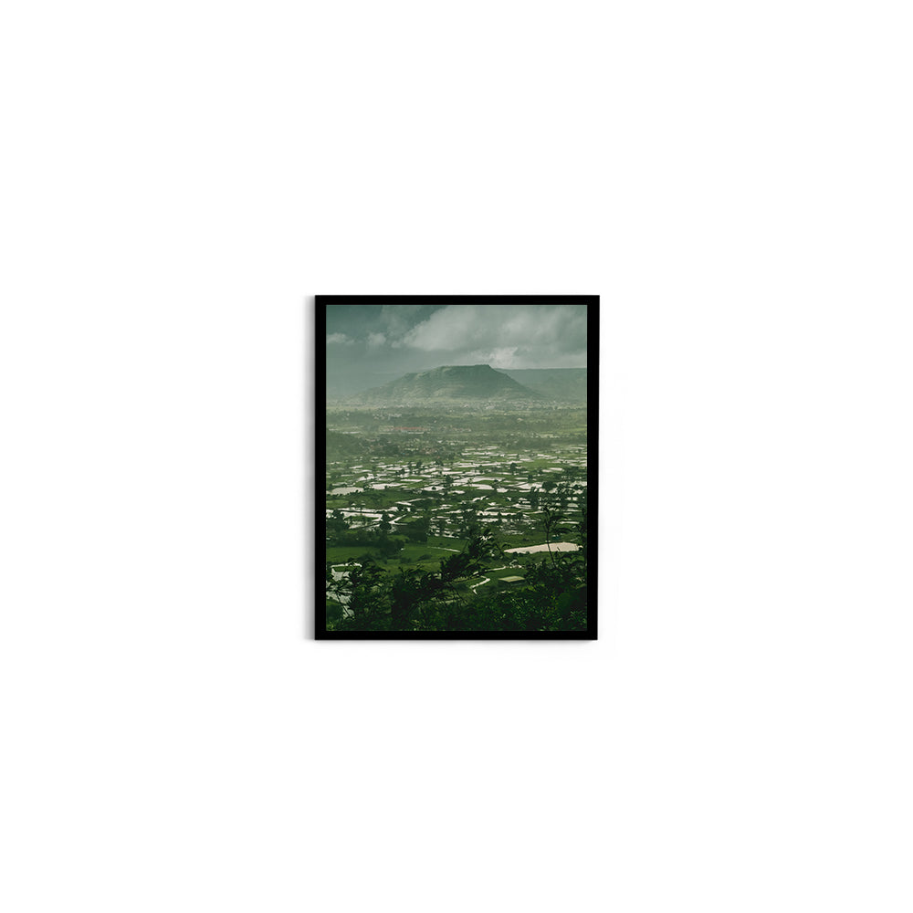 Views from the Lohagad Fort, Lohagad - Wall Photo Frame by Jeet Khagram