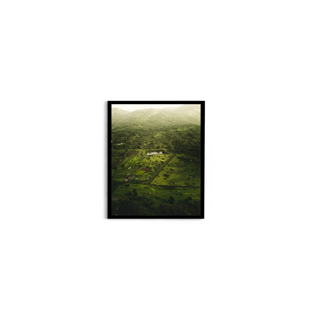 Morning in Lohagad Fort, Lohagad - Wall Photo Frame by Jeet Khagram