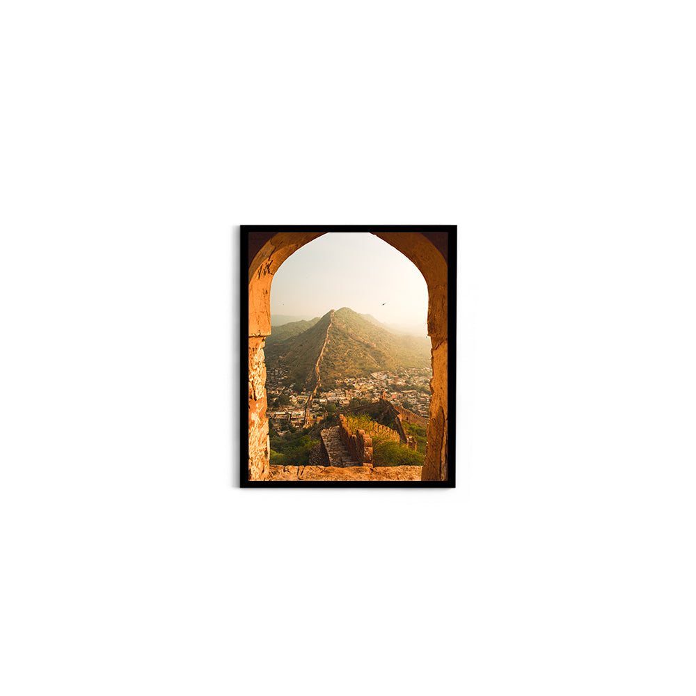 "Framed by History"� Amber Fort Arch, Jaipur - Wall Photo Frame by Jeet Khagram