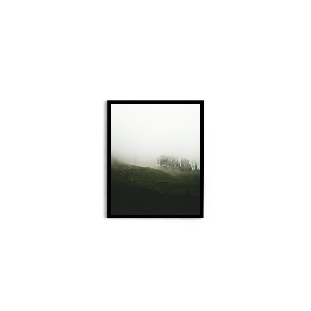 A Moody Mist Forest, Hampta Pass - Wall Photo Frame by Jeet Khagram