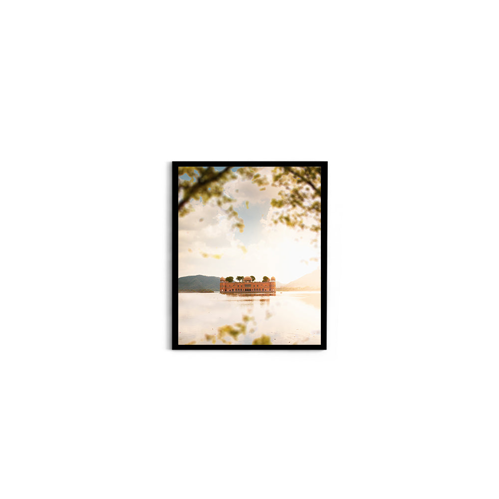 Palace on Man Sagar Lake, Jaipur - Wall Photo Frame by Jeet Khagram