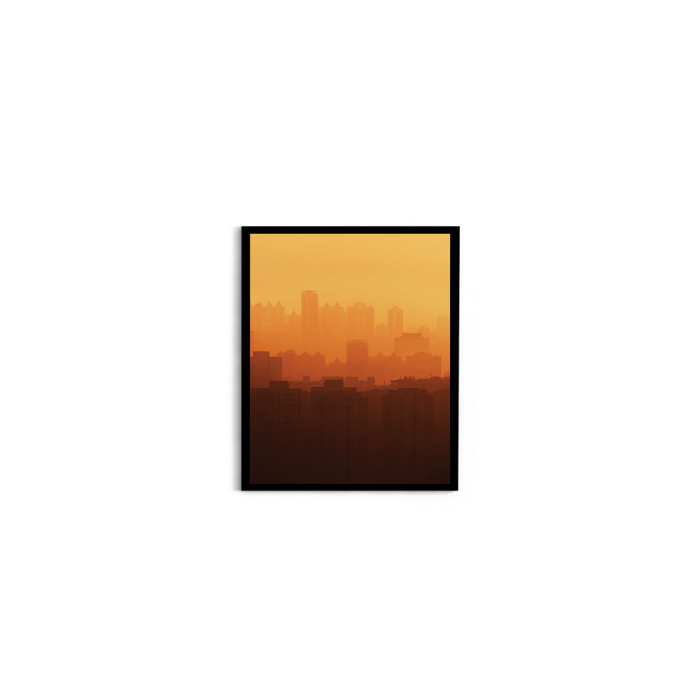 Mumbai in a Haze - Wall Photo Frame by Jeet Khagram
