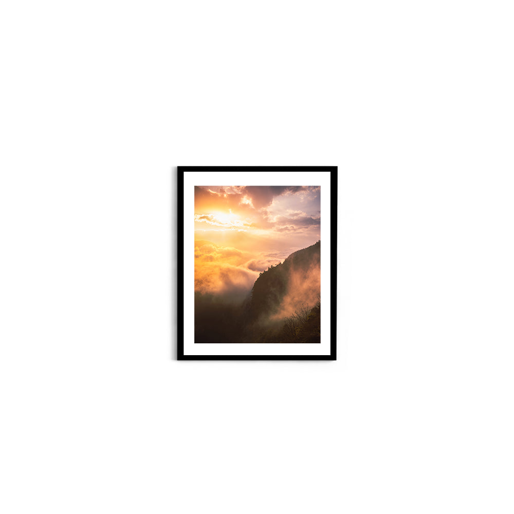 Chasing the Sunset, Thembang, Arunachal Pradesh - Wall Photo Frame by Jeet Khagram