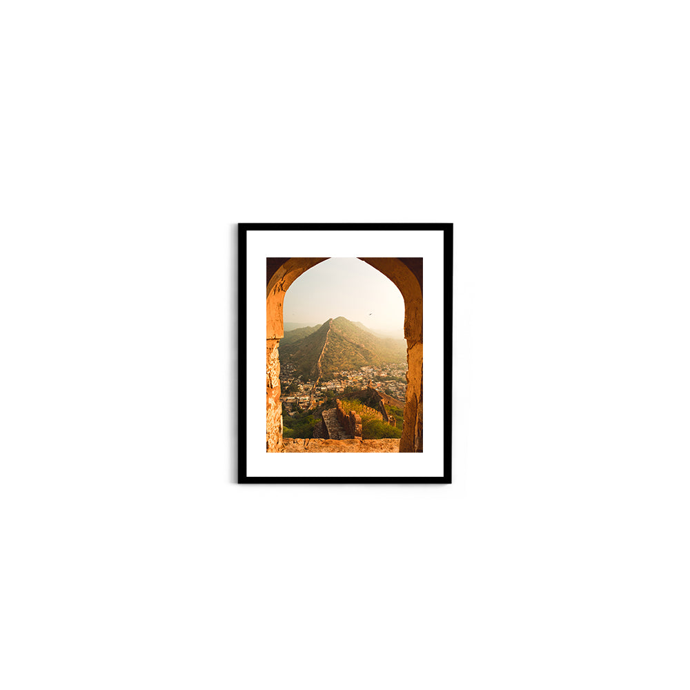 "Framed by History"� Amber Fort Arch, Jaipur - Wall Photo Frame by Jeet Khagram