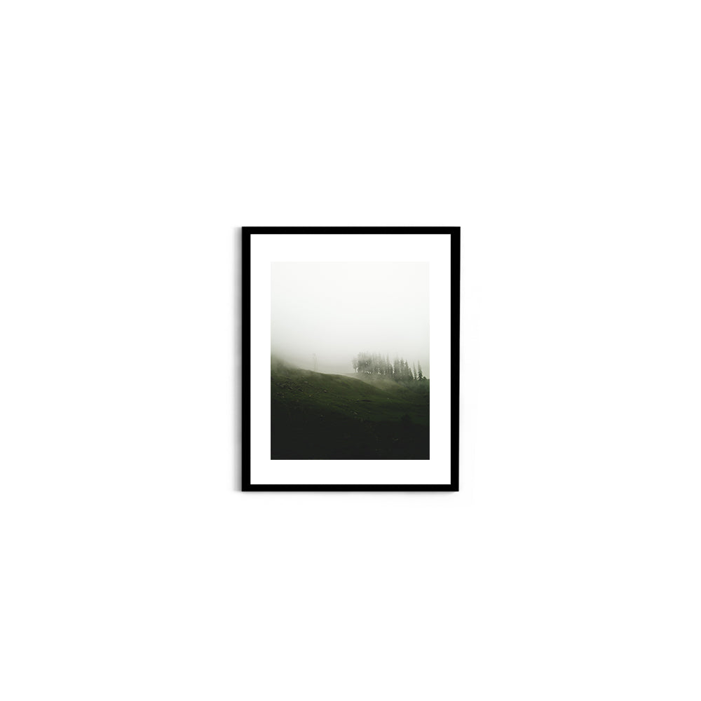 A Moody Mist Forest, Hampta Pass - Wall Photo Frame by Jeet Khagram