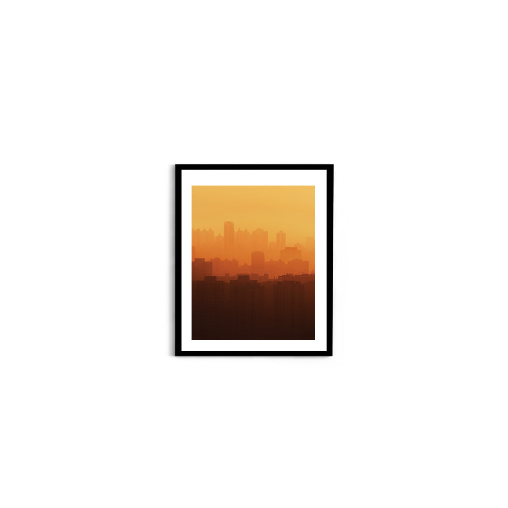 Mumbai in a Haze - Wall Photo Frame by Jeet Khagram
