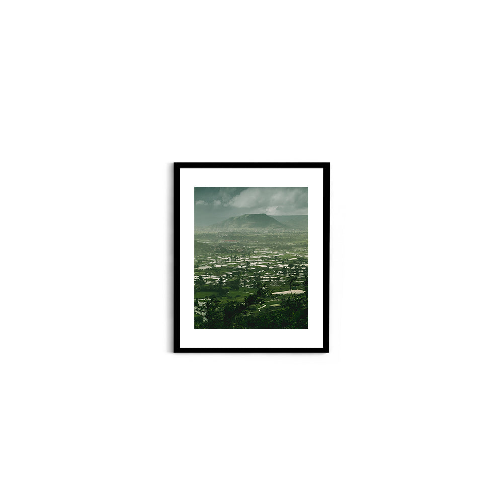 Views from the Lohagad Fort, Lohagad - Wall Photo Frame by Jeet Khagram