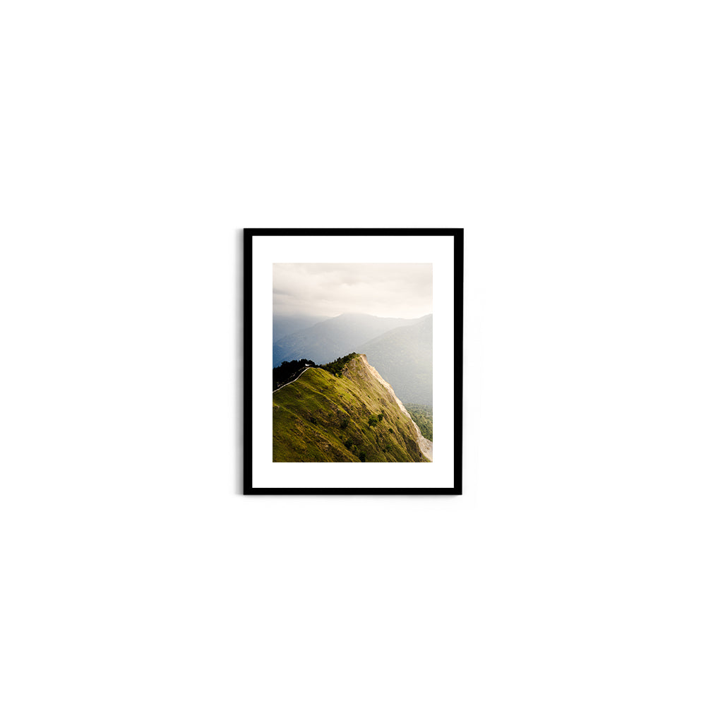 The Ridge Walk Himalayan Ridge Photography - Wall Photo Frame by Jeet Khagram