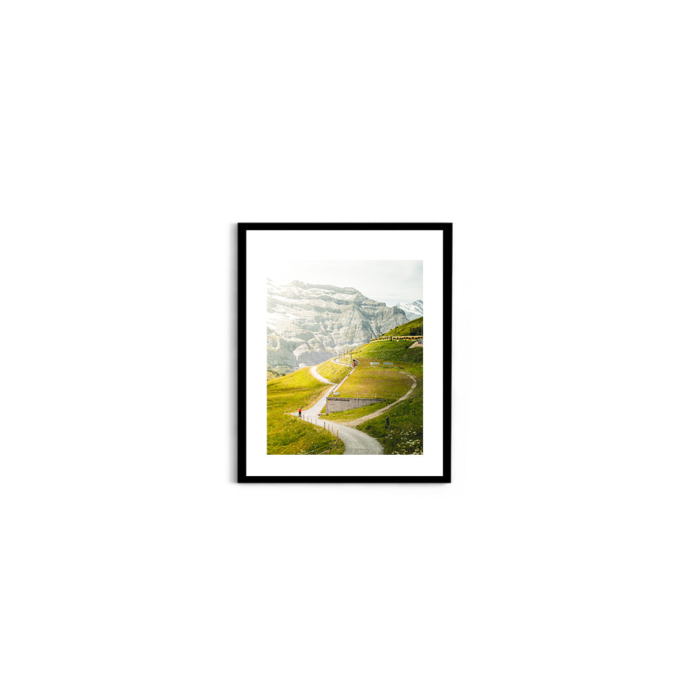 Scenic Views in Kleine Scheidegg, Switzerland - Wall Photo Frame by Jeet Khagram