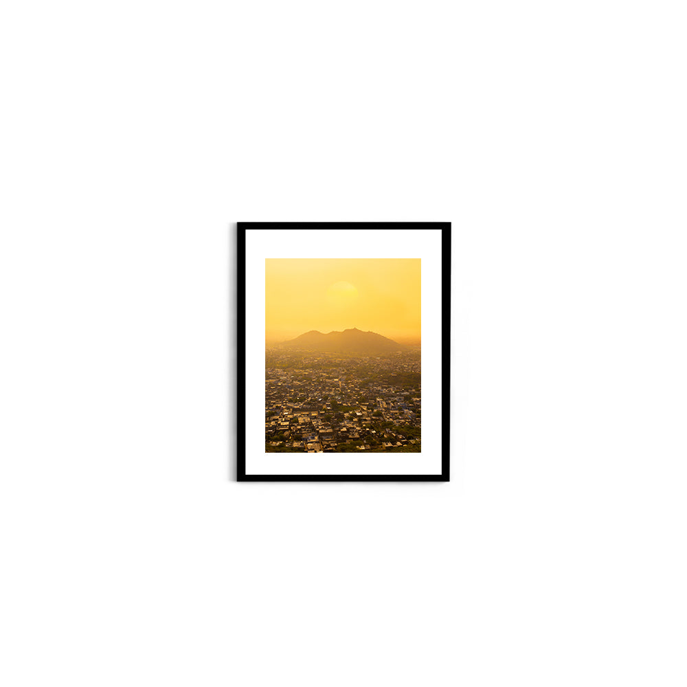 Top views of entire Jaipur city from Amber fort - Jaipur