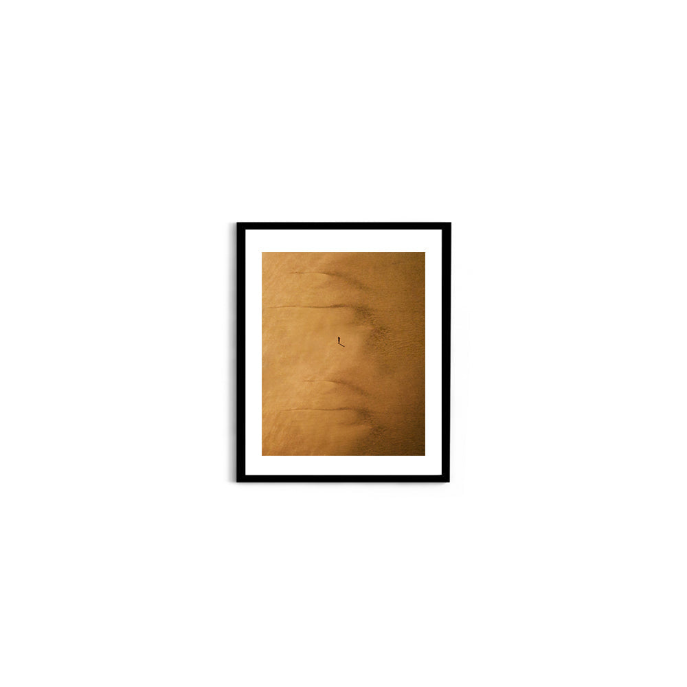 Rann of Kutch Abstract Minimalist, Gujarat - Wall Photo Frame by Jeet Khagram
