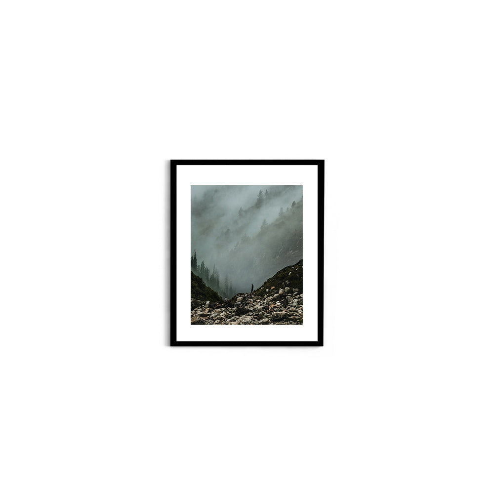 Foggy Days at Hampta Pass - Wall Photo Frame by Jeet Khagram