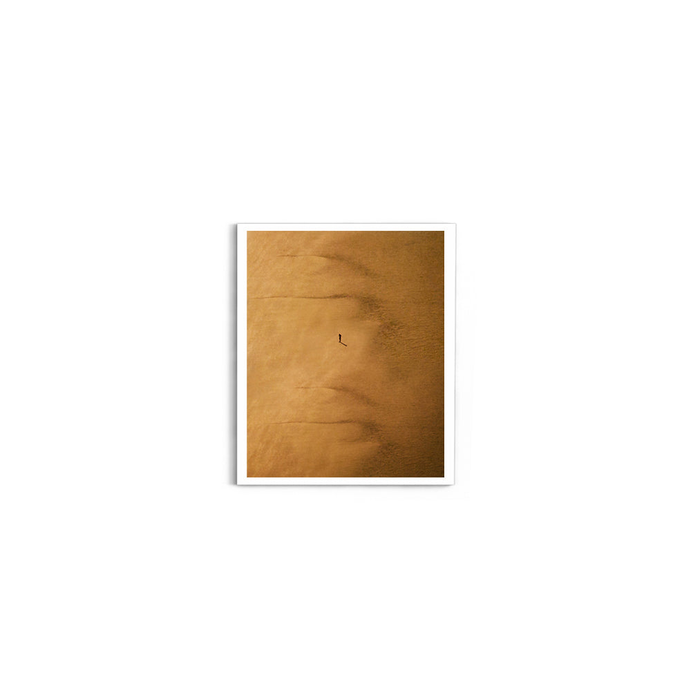 Rann of Kutch Abstract Minimalist, Gujarat - Wall Photo Frame by Jeet Khagram