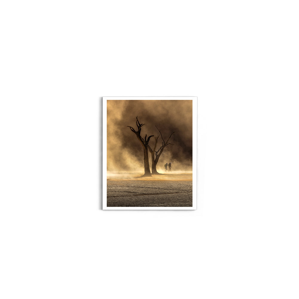 Namibia's Vast Deserts Deadvlei at Dawn - Wall Photo Frame by Jeet Khagram