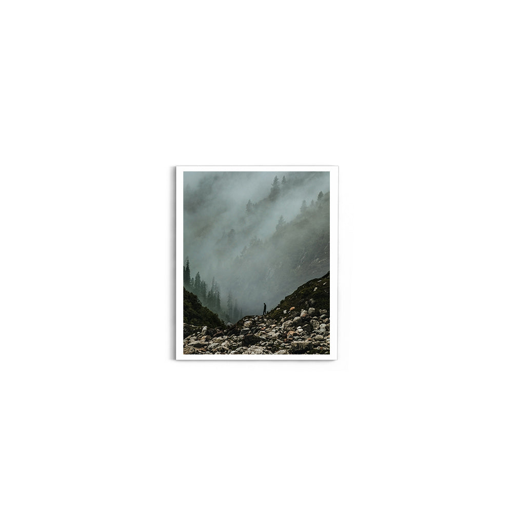 Foggy Days at Hampta Pass - Wall Photo Frame by Jeet Khagram