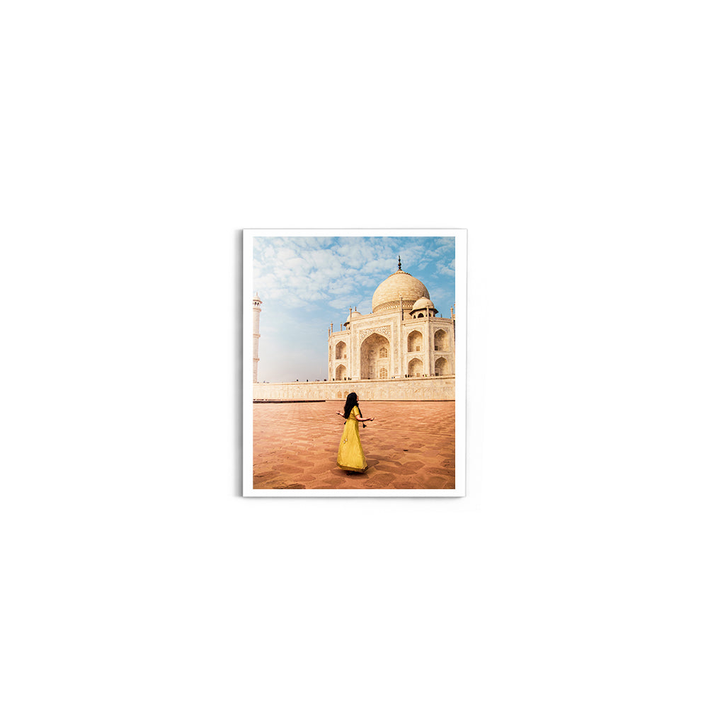 Embracing the Taj Mahal, Agra - Wall Photo Frame by Jeet Khagram