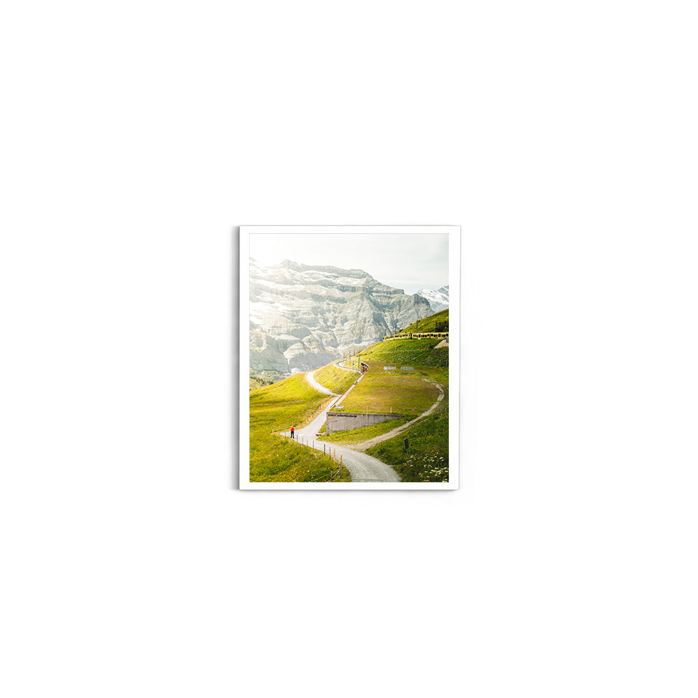 Scenic Views in Kleine Scheidegg, Switzerland - Wall Photo Frame by Jeet Khagram