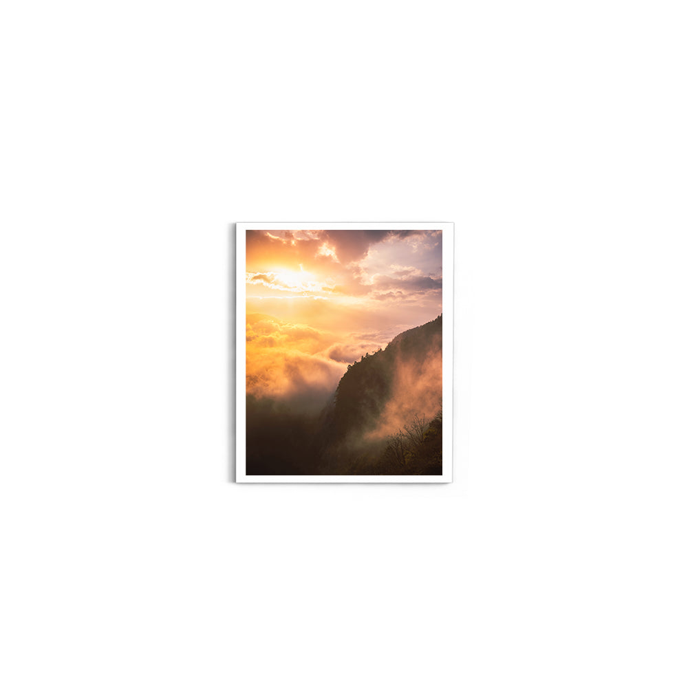 Chasing the Sunset, Thembang, Arunachal Pradesh - Wall Photo Frame by Jeet Khagram