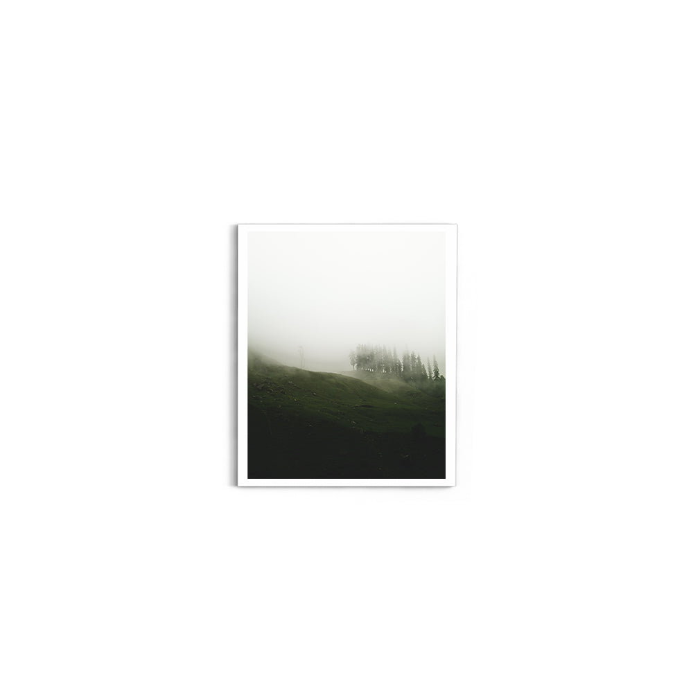 A Moody Mist Forest, Hampta Pass - Wall Photo Frame by Jeet Khagram