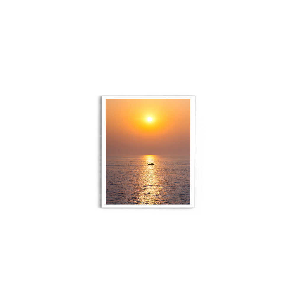 Arabian Sea Golden Sunset - Wall Photo Frame by Jeet Khagram