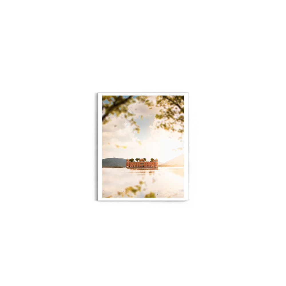 Palace on Man Sagar Lake, Jaipur - Wall Photo Frame by Jeet Khagram