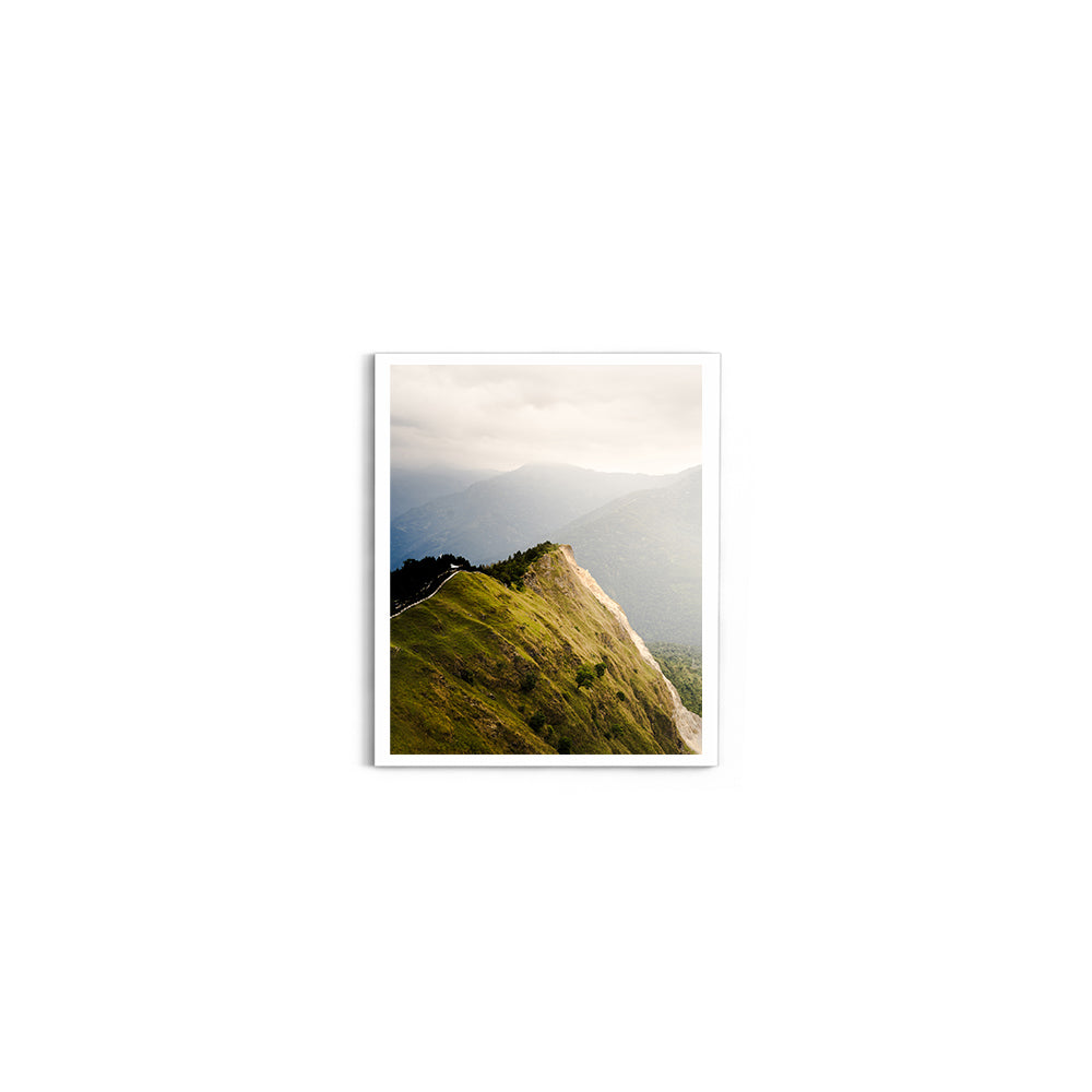 The Ridge Walk Himalayan Ridge Photography - Wall Photo Frame by Jeet Khagram