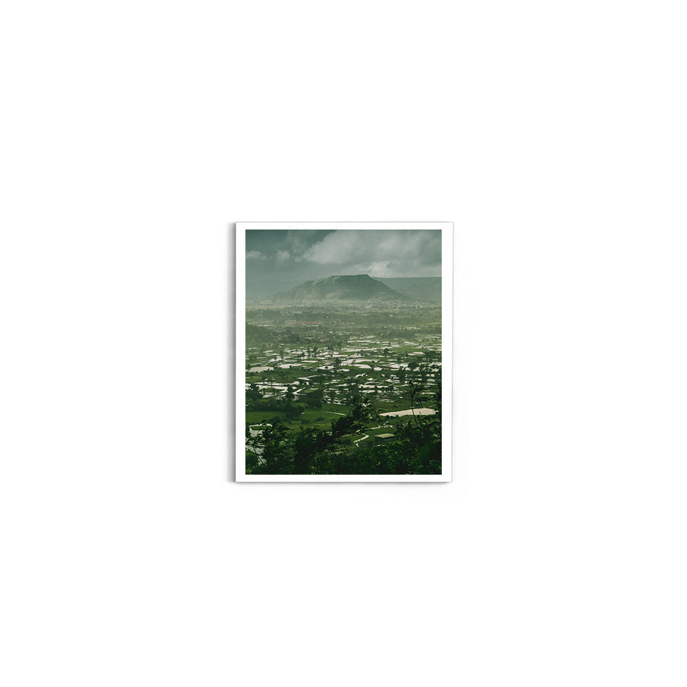 Views from the Lohagad Fort, Lohagad - Wall Photo Frame by Jeet Khagram