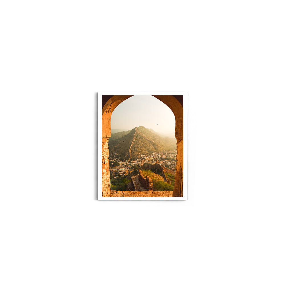 "Framed by History"� Amber Fort Arch, Jaipur - Wall Photo Frame by Jeet Khagram