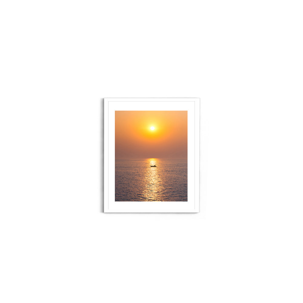 Arabian Sea Golden Sunset - Wall Photo Frame by Jeet Khagram