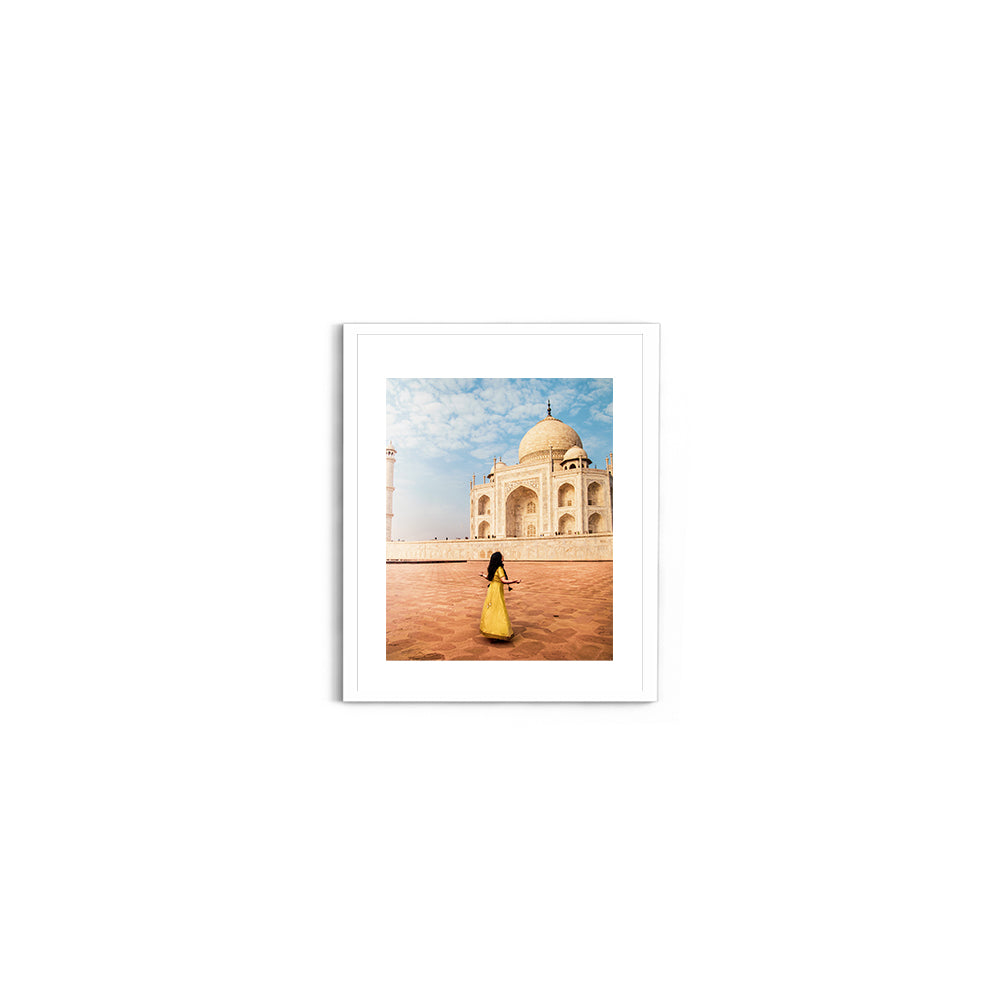 Embracing the Taj Mahal, Agra - Wall Photo Frame by Jeet Khagram
