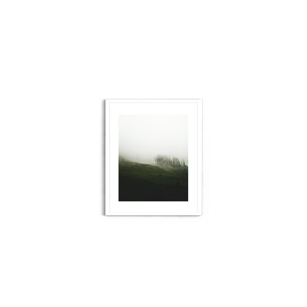 A Moody Mist Forest, Hampta Pass - Wall Photo Frame by Jeet Khagram