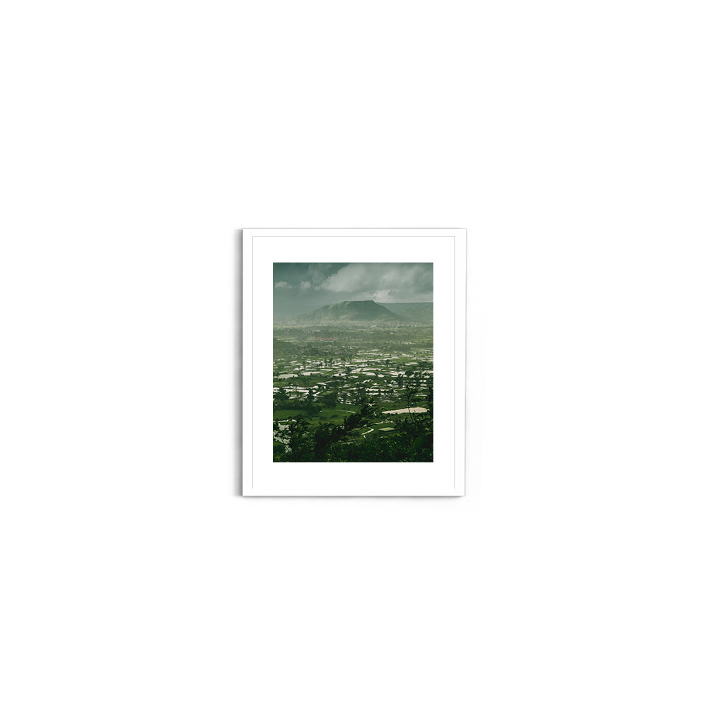 Views from the Lohagad Fort, Lohagad - Wall Photo Frame by Jeet Khagram
