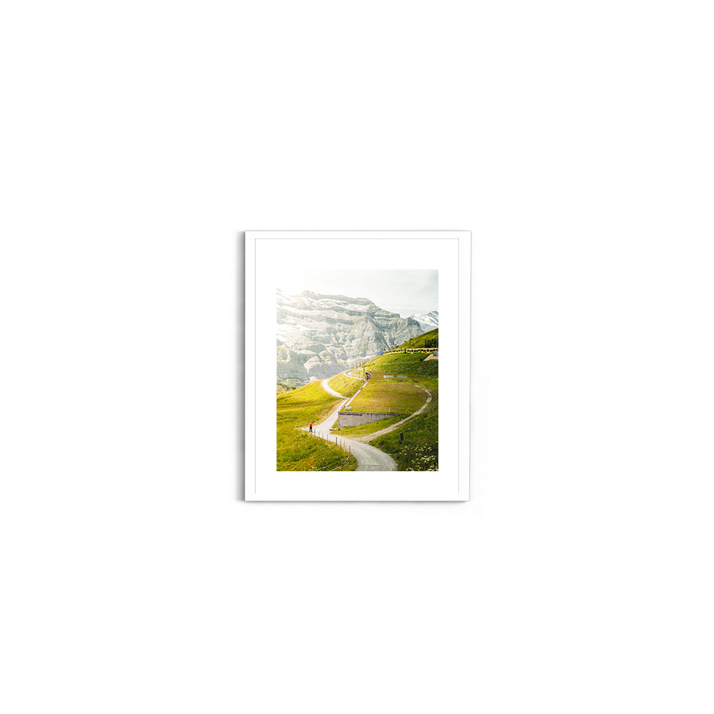 Scenic Views in Kleine Scheidegg, Switzerland - Wall Photo Frame by Jeet Khagram
