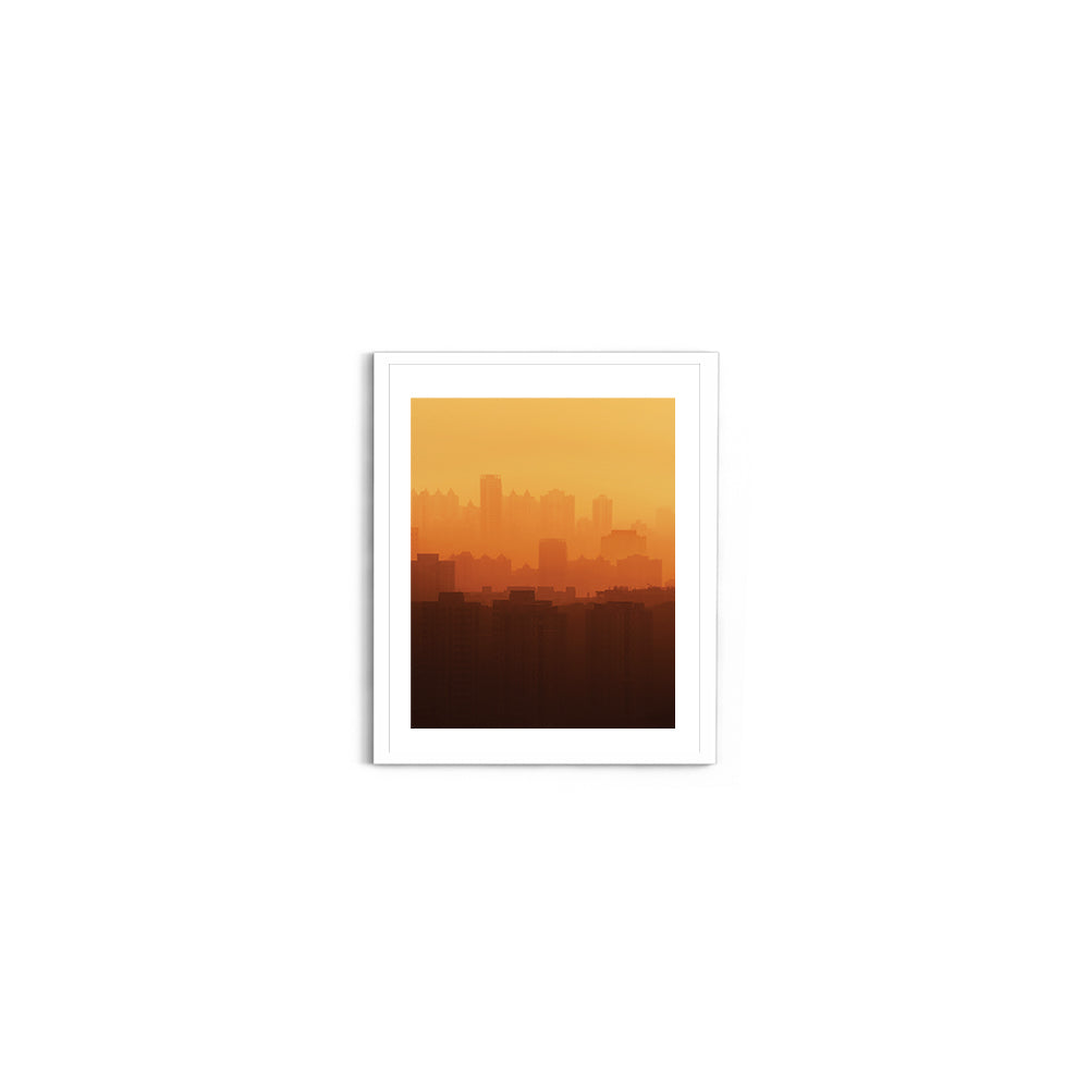 Mumbai in a Haze - Wall Photo Frame by Jeet Khagram