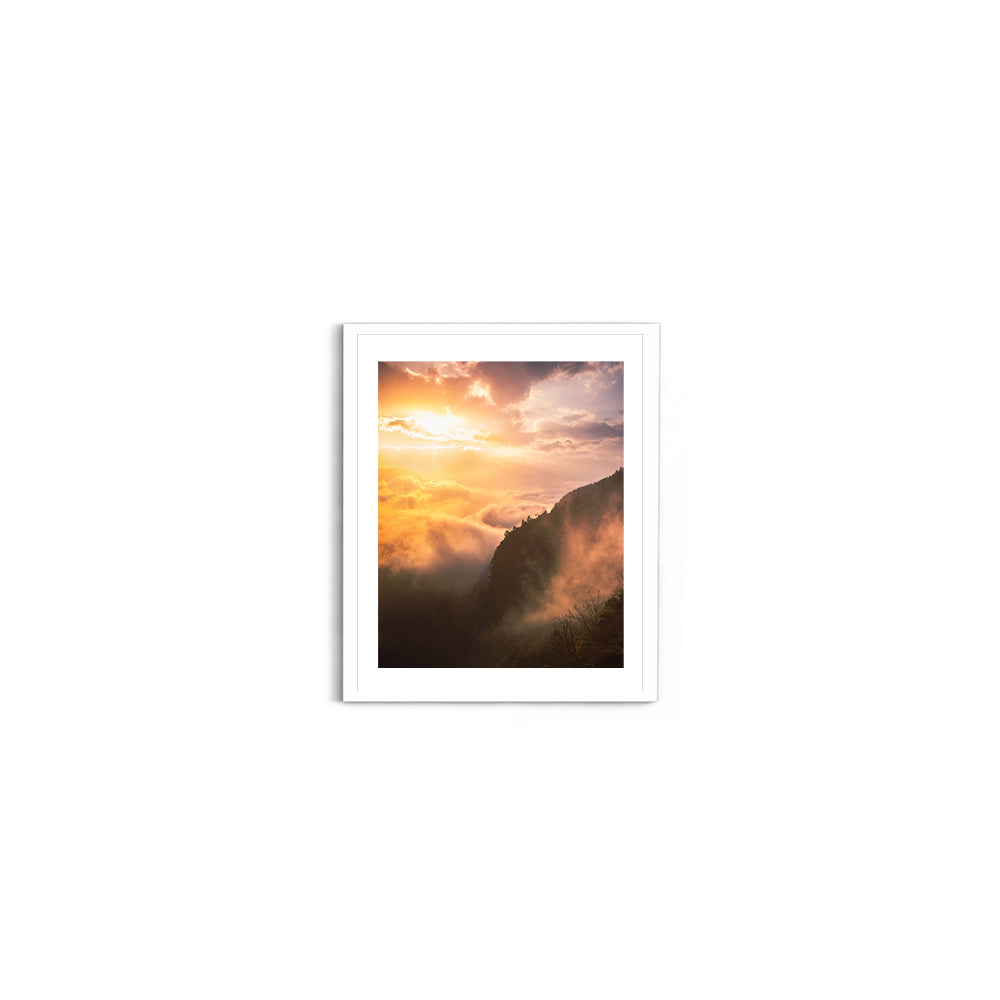 Chasing the Sunset, Thembang, Arunachal Pradesh - Wall Photo Frame by Jeet Khagram
